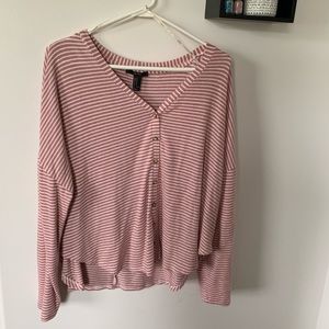 Forever 21 Pink Cardigan